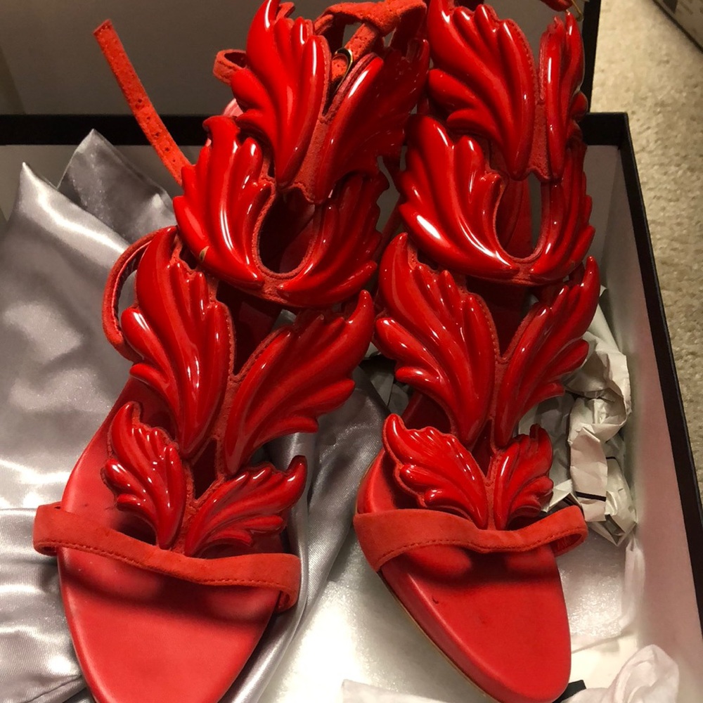 Giuseppe Zanotti Red Shoes